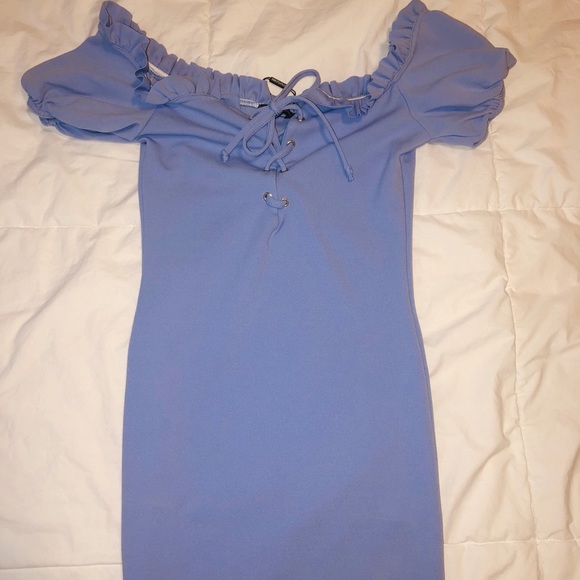 PrettyLittleThing Dresses & Skirts - Pretty Little Thing NWT ruffled bodycon dress